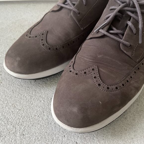 Cole Haan Grand Troy Wingtip Oxford Gray Shoes Sneakers Mens 12M C33765 main image 10